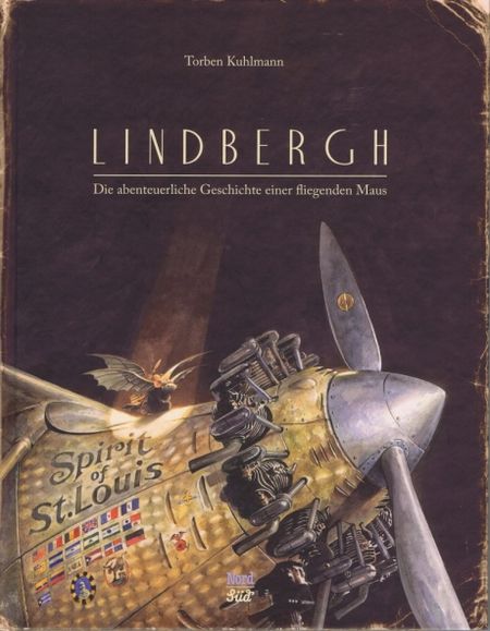Lindbergh: Die abenteuerliche Geschichte einer fliegenden Maus - Das Cover