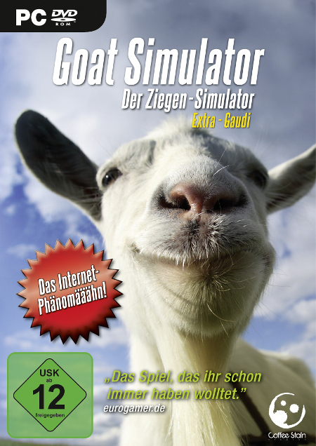 Goat Simulator - Der Ziegen-Simulator - Der Packshot