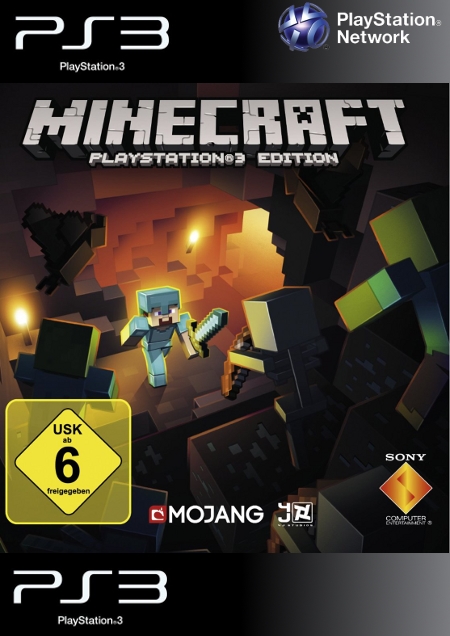 Minecraft PlayStation 3 Edition - Der Packshot