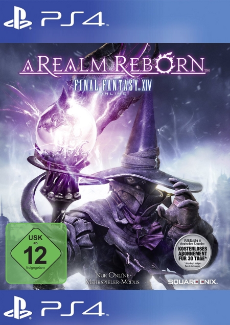 Final Fantasy XIV - A Realm Reborn (PS4) - Der Packshot
