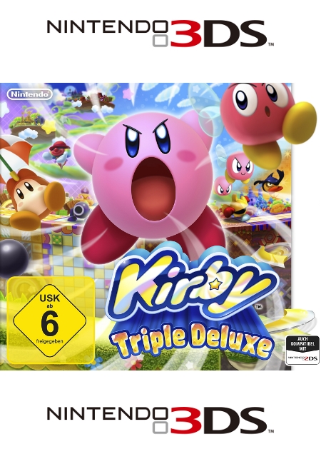 Kirby Triple Deluxe - Der Packshot