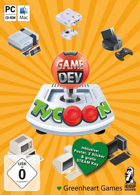 Game Dev Tycoon - Collector's Edition - Der Packshot