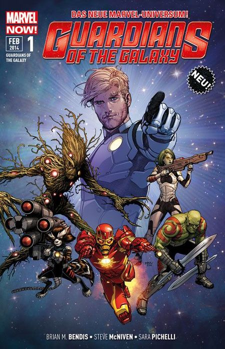 Guardians of the Galaxy 1: Space Avengers - Das Cover