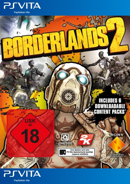 Borderlands 2 (PS Vita) - Der Packshot