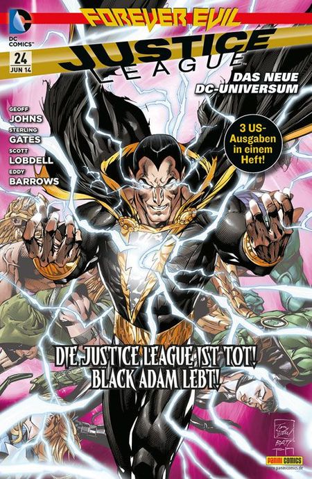Justice League 24 - Das Cover