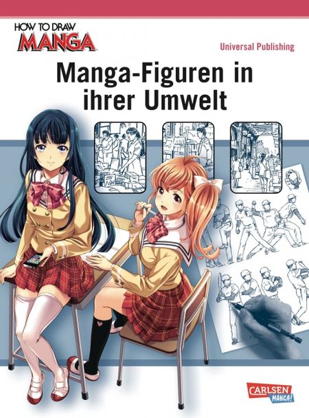 How To Draw Manga: Manga-Figuren in ihrer Umwelt - Das Cover