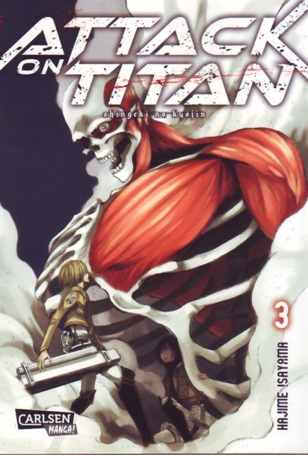 Attack on Titan 3 - Das Cover