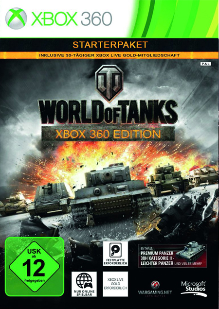 World of Tanks - Xbox 360 Edition - Der Packshot