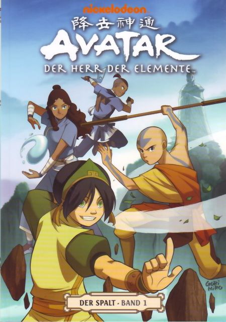 Avatar - Der Herr der Elemente 8: Der Spalt 1 - Das Cover