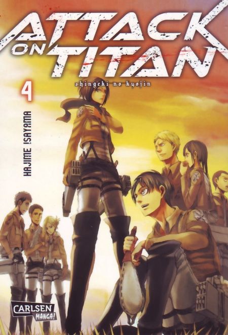 Attack on Titan 4 - Das Cover