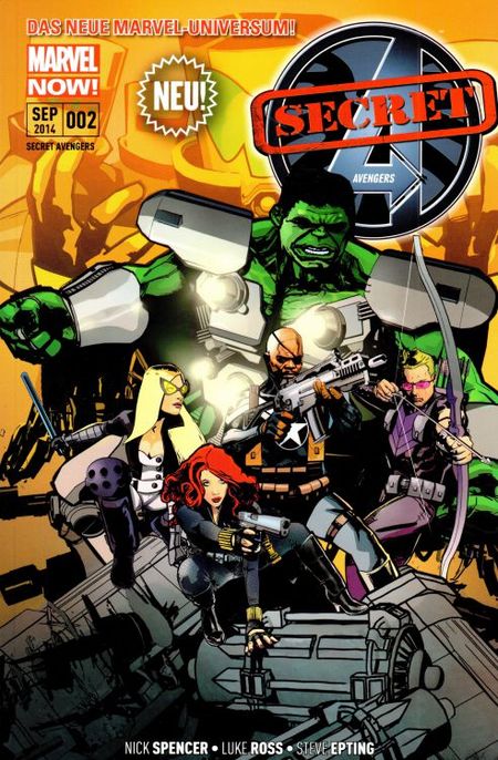 Secret Avengers 2 - Das Cover