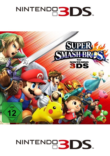 Super Smash Bros. (3DS) - Der Packshot