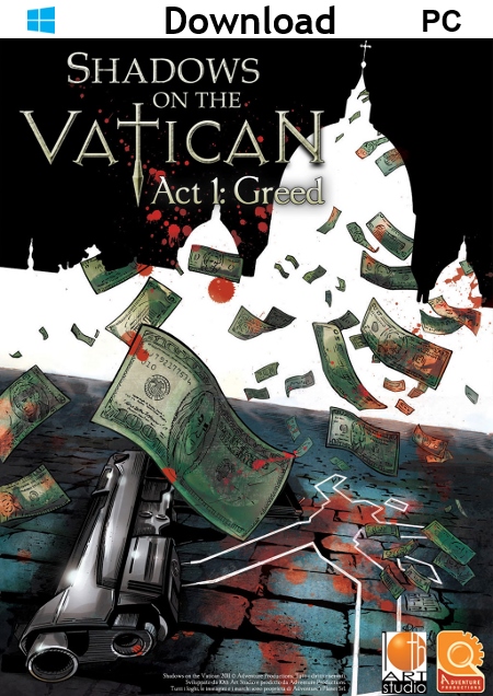Shadows on the Vatican - Act 1: Greed - Der Packshot