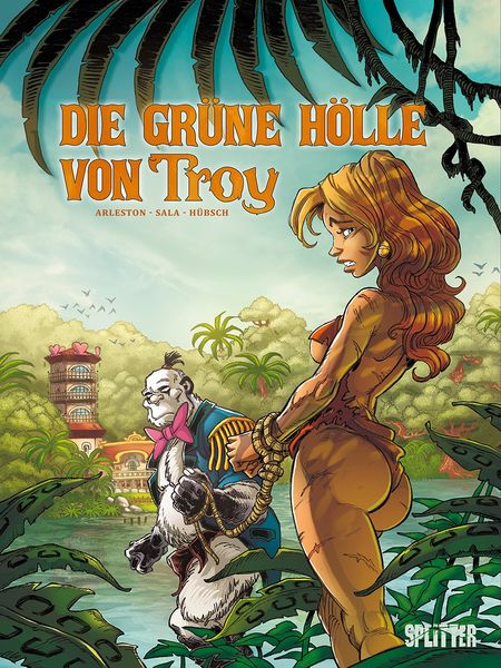 Die grüne Hölle von Troy - Das Cover