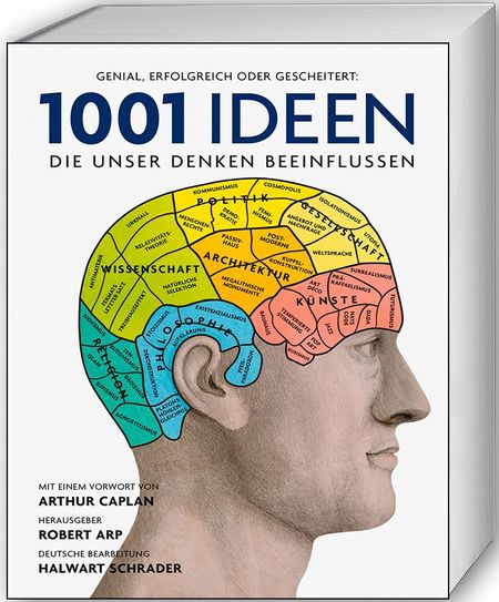 1001 Ideen, die unser Denken beeinflussen: Ausgewählt und vorgestellt von 32 Wissenschaftlern - Das Cover