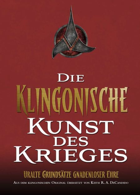 Die klingonische Kunst des Krieges - Das Cover