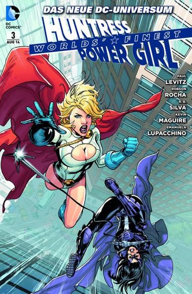 Worlds´ Finest 3: Huntress & Power Girl-Gejagt - Das Cover