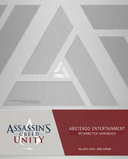Assassin's Creed: Unity: Abstergo Entertainment - Mitarbeiter-Handbuch - Das Cover