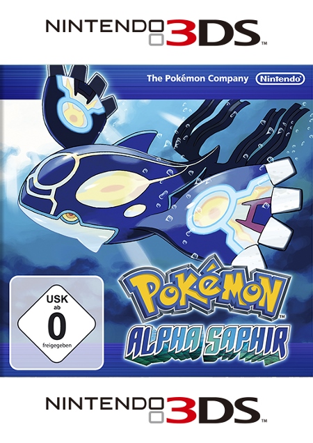 Pokémon Alpha Saphir / Omega Rubin - Der Packshot