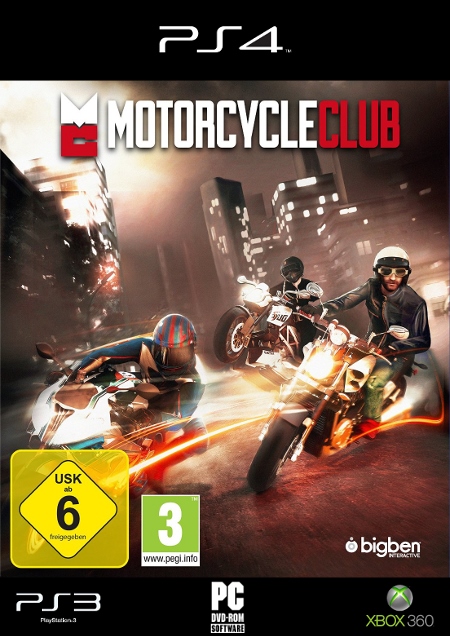 Motorcycle Club (PS4) - Der Packshot
