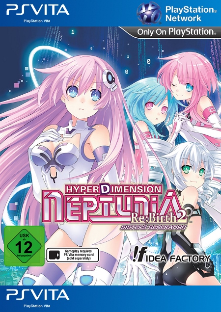 Hyperdimension Neptunia Re;Birth2: Sisters Generation  - Der Packshot