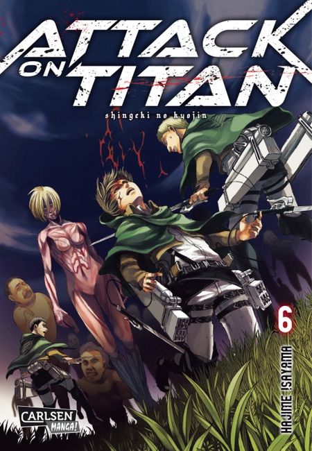 Attack on Titan 6 - Das Cover