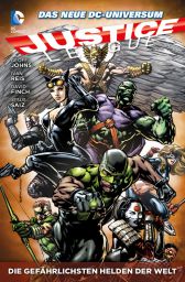 Justice League Paperback 4: Die gefährlichsten Helden der Welt - Das Cover