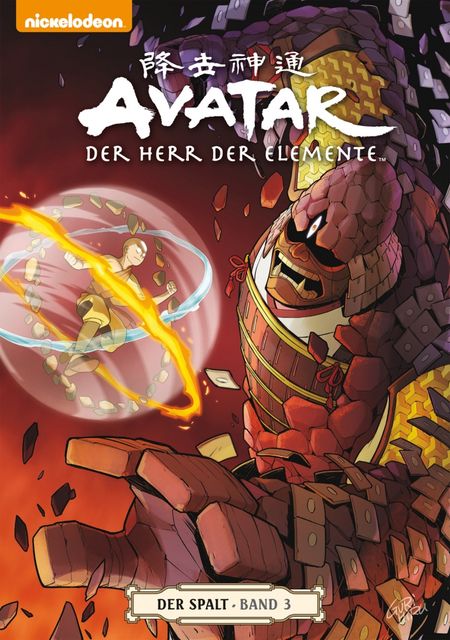 Avatar - Der Herr der Elemente Band 10: Der Spalt 3 - Das Cover