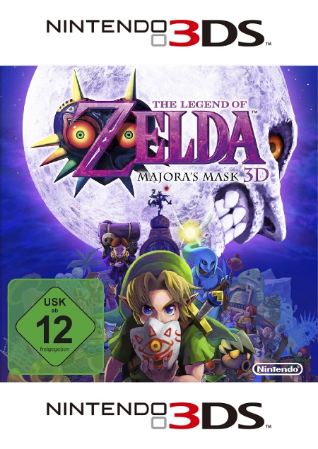 The Legend of Zelda: Majora's Mask 3D - Der Packshot