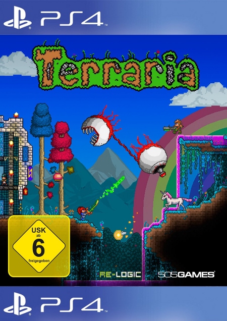 Terraria (PS4) - Der Packshot