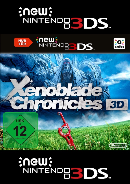 Xenoblade Chronicles 3D - Der Packshot