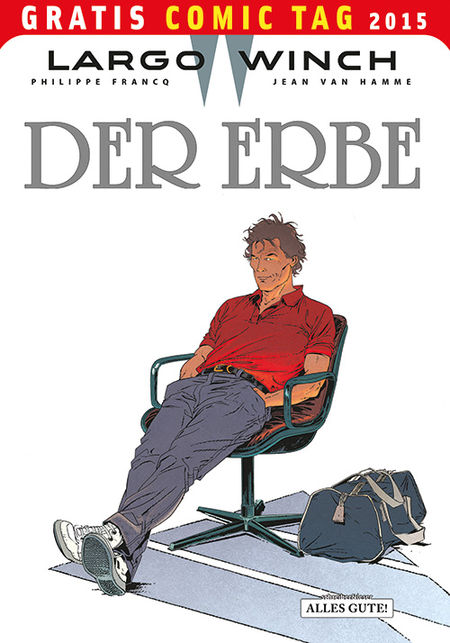 Largo Winch: Der Erbe - Gratis Comic Tag 2015 - Das Cover