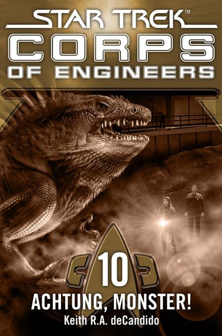 Star Trek - Corps of Engineers 10: Achtung, Monster!  - Das Cover