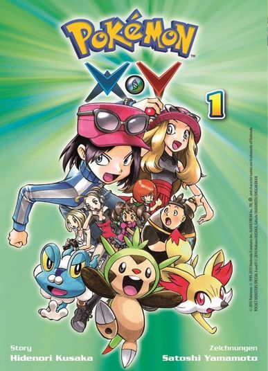 Pokémon Y und X 1 - Das Cover