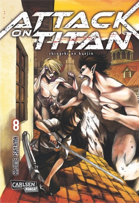Attack on Titan 8 - Das Cover