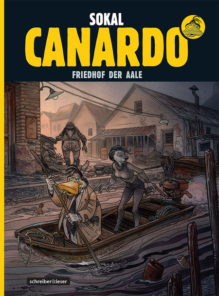 Canardo 23: Friedhof der Aale - Das Cover