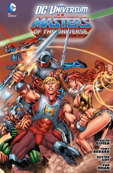 Das DC-Universum vs. Masters oft the Universe - Das Cover
