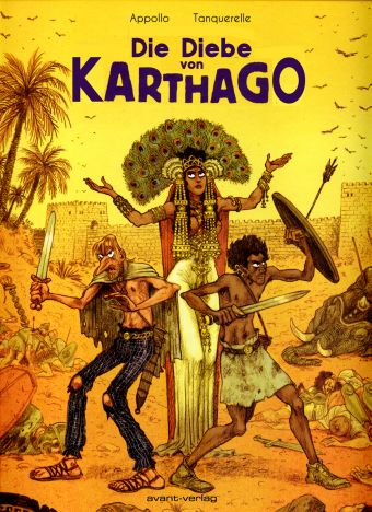 Die Diebe von Karthago - Das Cover