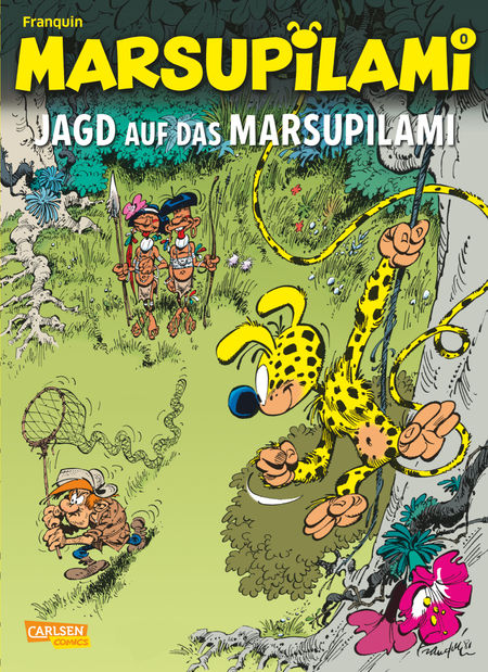 Marsupilami 0: Jagd auf das Marsupilami - Das Cover