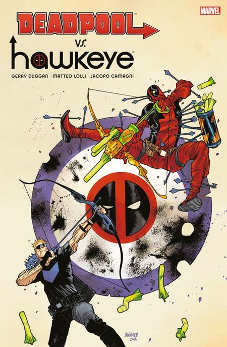 Deadpool VS. Hawkeye - Das Cover