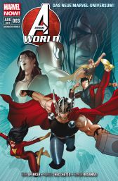 Avengers World 3: Mit vereinten Kräften - Das Cover