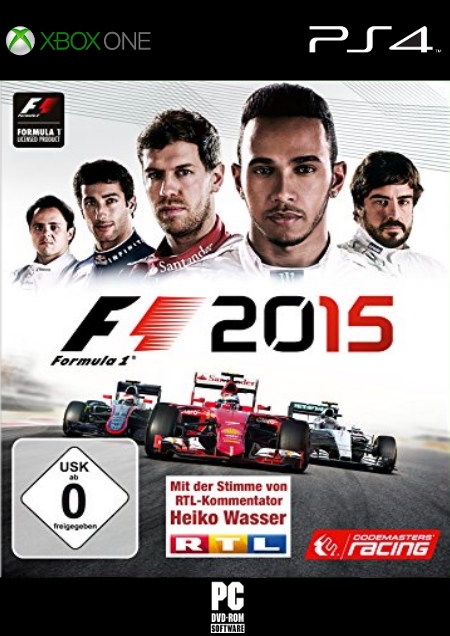 F1 2015 - Der Packshot