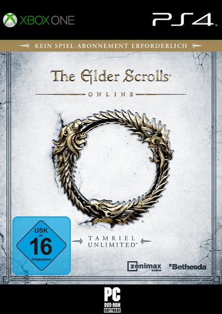 The Elder Scrolls Online: Tamriel Unlimited - Der Packshot