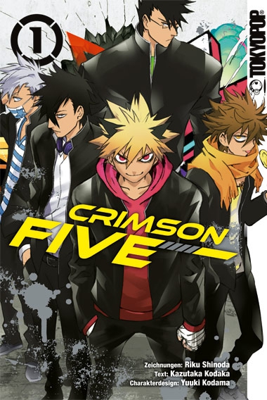 Crimson Five 1 - Das Cover