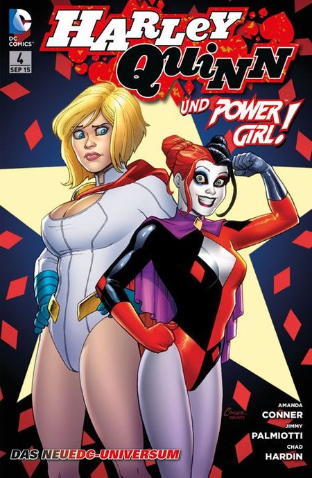 Harley Quinn 4: Harley & Power Girl - Das Cover
