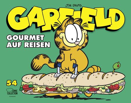 Garfield 54: Gourmet auf Reisen - Das Cover