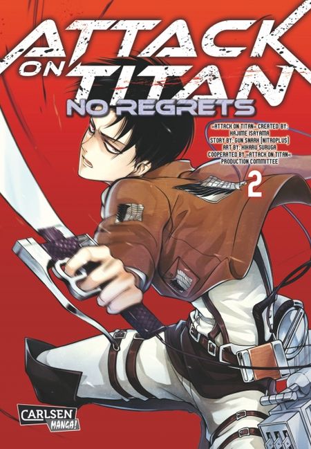 Attack on Titan - No Regrets 2 - Das Cover