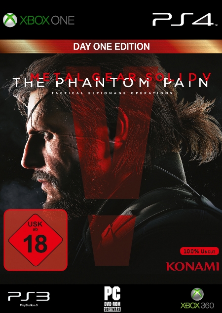 Metal Gear Solid V: The Phantom Pain - Der Packshot