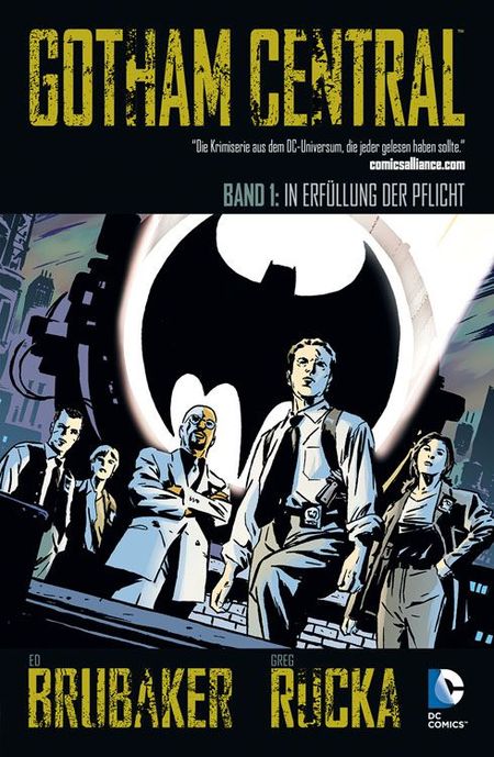Gotham Central 1: In Erfüllung der Pflicht - Das Cover