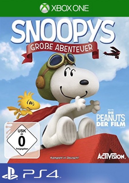 Die Peanuts - Der Film: Snoopys große Abenteuer - Der Packshot
